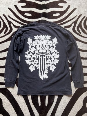 Sunfaded Chrome Hearts 90s “Vine Dagger” f you longsleeve | eBay