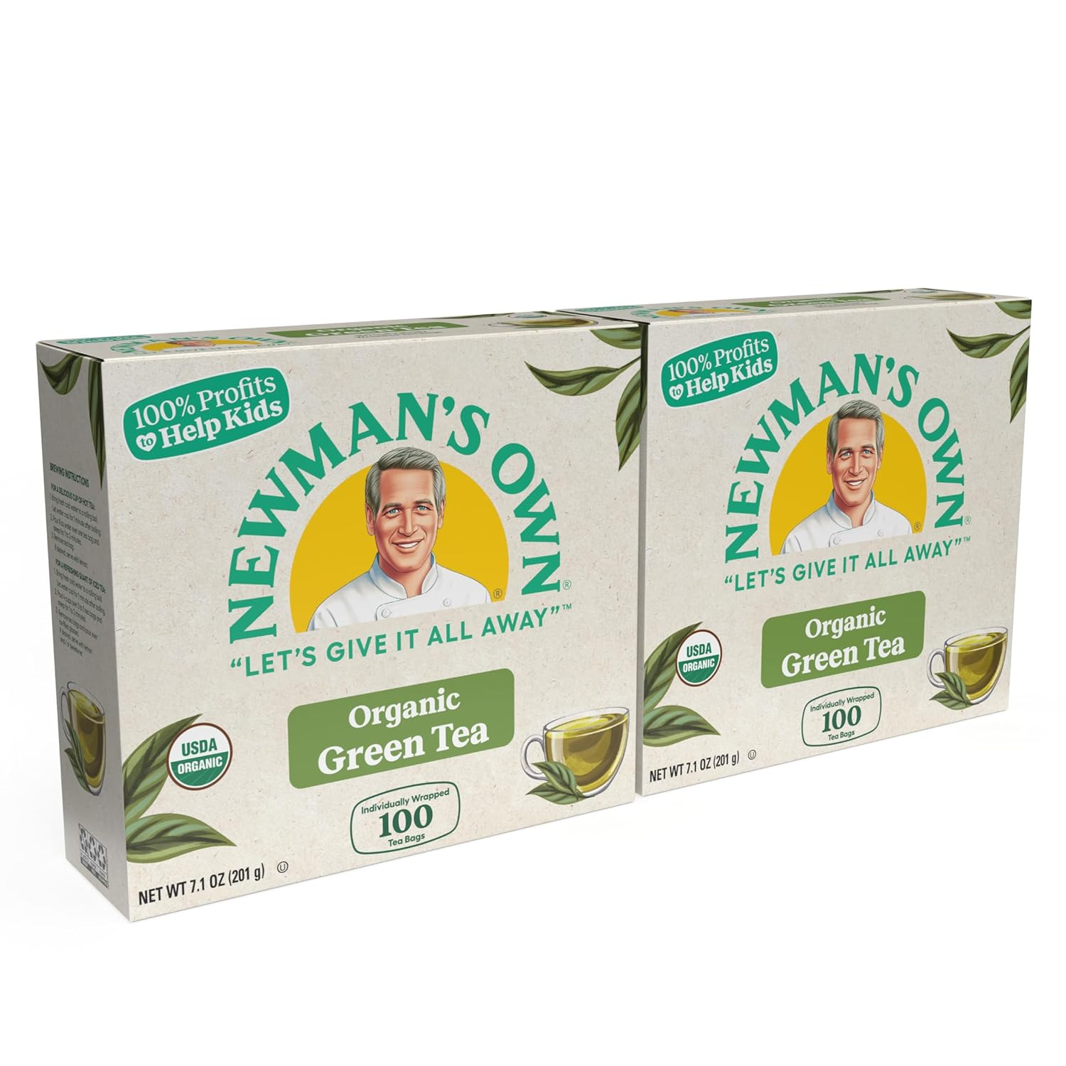 With 100 Individually Wrapped Tea Bags Per Box (pack Of 2) U