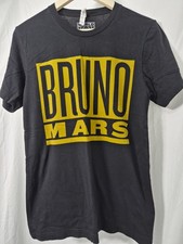 Bruno Mars 24K Magic World Tour Shirt Men's M Black Concert Tee