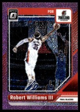 Robert Williams III 2024-25 Donruss Optic #139 Trail Blazers Insert ? SEE SCAN!