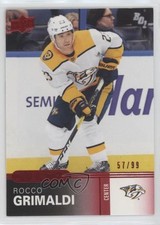 2019-20 Upper Deck Overtime Red Foil 57/99 Rocco Grimaldi #124 03uh