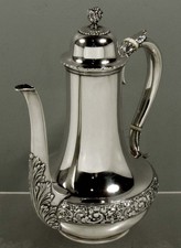 TIFFANY STERLING SILVER COFFEE POT c1905 ARABESQUE