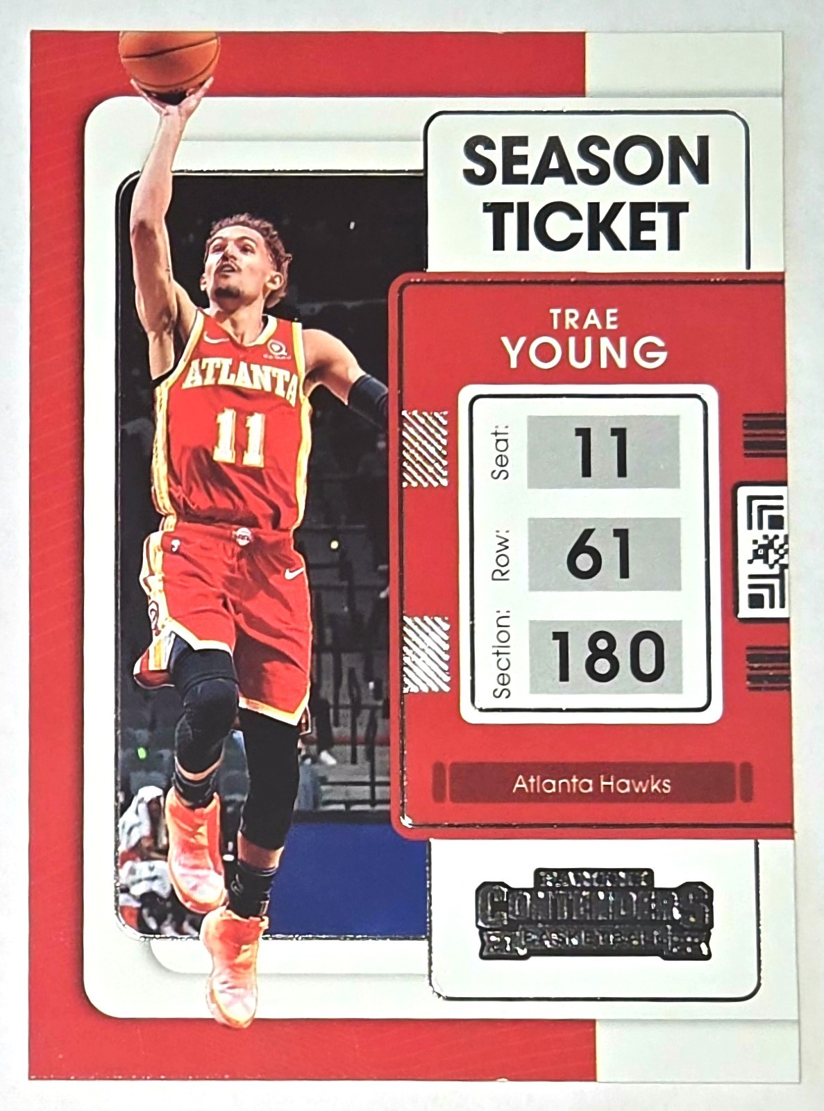 Trae Young 2021-22 Panini Contenders #4 Atlanta Hawks