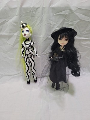 Monster High Beetlejuice & Lydia Deetz Custom Ever After High