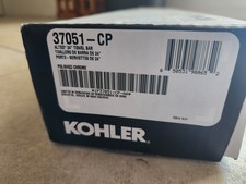 Kohler K-37051-CP Alteo 24" Towel Bar, Polished Chrome