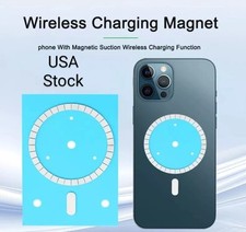 Universal N52 Neodymium Magnet Plate MagSafe Ring For Wireless Charging USA
