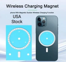 Universal N52 Neodymium Magnet Plate MagSafe Ring For Wireless Charging USA 