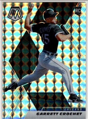2021 Panini Mosaic Baseball Garrett Crochet No. 257 Chicago