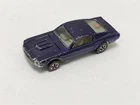 HOT WHEELS RED LINE MUSTANG US DARK PURPLE w WHITE INTERIOR
