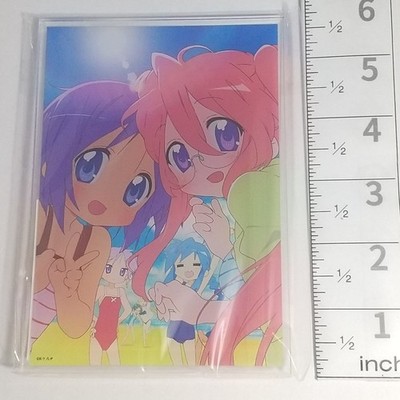 A78192 Lucky Star Raki Suta Lucky-Kuji A-3 Prize Acrylic Illustration Panel