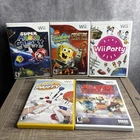 Nintendo Wii Game Lot , Mario Galaxy & Wii Party Complete In Box