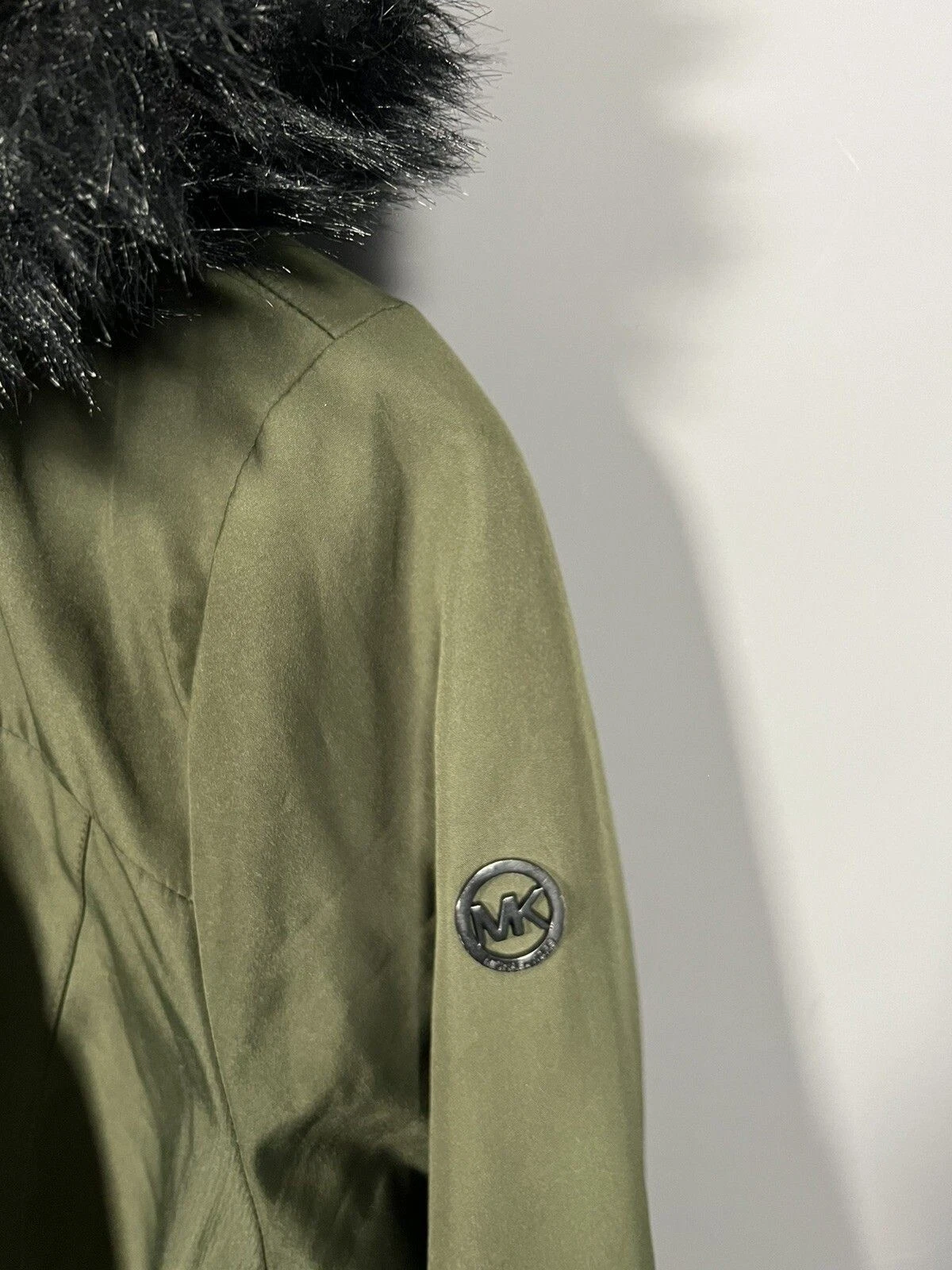 Parka trapuntato MICHAEL KORS Taglia Media Verde Ottime condizioni Donna
