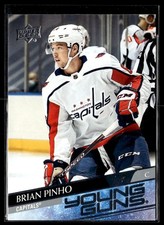 2020-21 Upper Deck Series 2 Hockey Young Guns #475 Brian Pinho Rookie Card