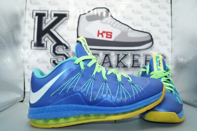 Nike Air Max LeBron 10 SPRITE EU 46 US 12 Mehrfarbig 579765-500 Basketballschuhe