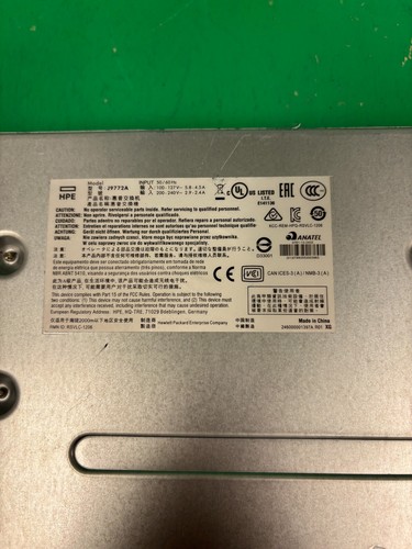 HP 2530-48G PoE+ Switch 48 Port Gigabit Ethernet PoE+ 4x 1G SFP Port - J9772A - Picture 3 of 3