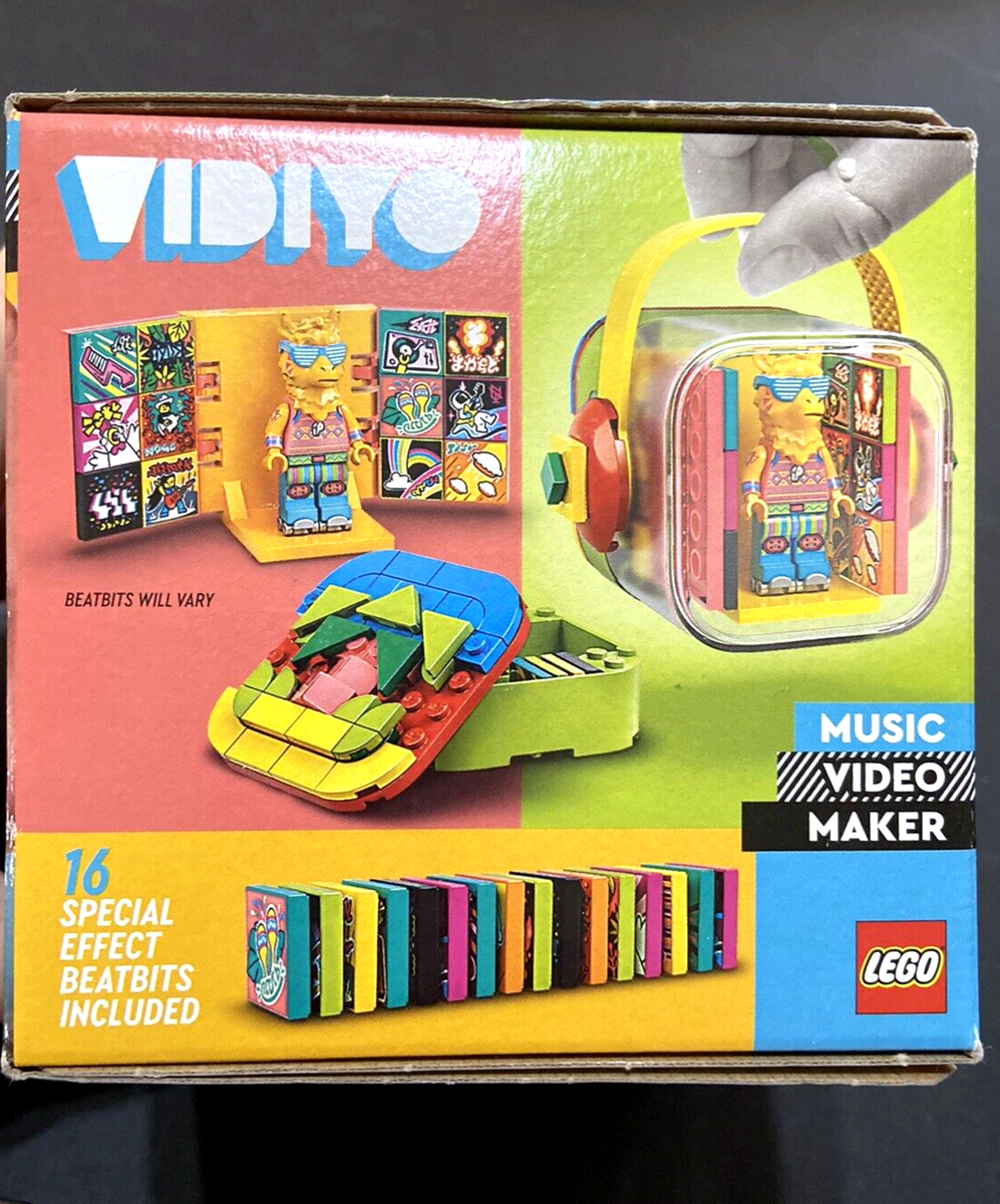 LEGO VIDIYO Party Llama Beatbox 43105 Music Video Maker, Minifigure 82  Pieces