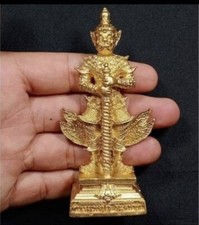 Thao Wessuwanno Giant God Statue Chulamani Temple Luang Pho It Thai Buddha Amule
