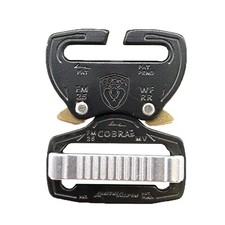 AustriAlpin Cobra Buckle Retrofit RnR 25mm / 1" Black Fashion Model - FM25KVF-RR