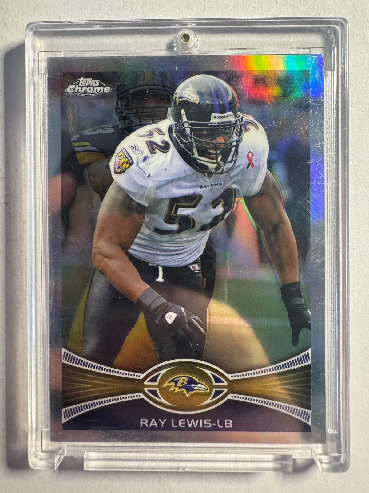 K269,151 -  2012 Topps Chrome Refractors #121 Ray Lewis