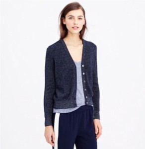 j crew white cardigan