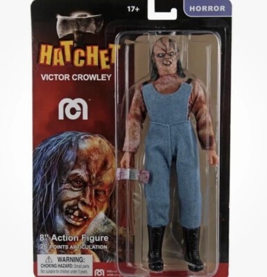 Hatchet VICTOR CROWLEY 8'' Action Figure 63183 2022 Mego Horror NEW Sealed
