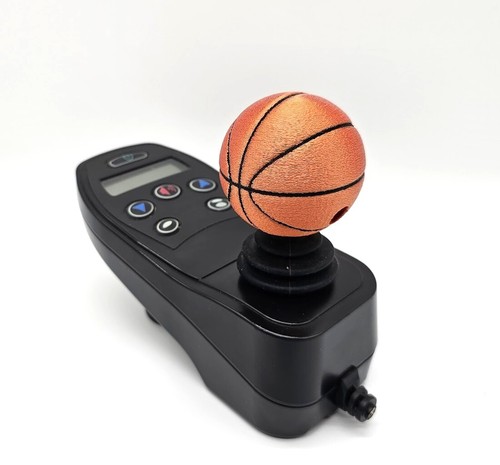 Power Wheelchair Accessory Powerchair Mobility Scooter Basketball Joystick Knob - Picture 5 of 10