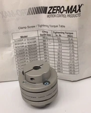 Zero-Max SC050R-10mmKeyed-12mm ServoClass Coupling 10mm Keyed Bore 12mm Strt Bor