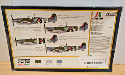Italeri 1/72 0094 Segunda Guerra Mundial British RAF Spitfire Mk.IX Fighter NUEVO DAÑO EN CAJA - Imagen 2 de 6