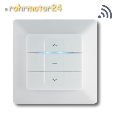 RMF 1 Kanal Wandsender Funk Sender Fernsteuerung Fernbedienung Rolladen Motor