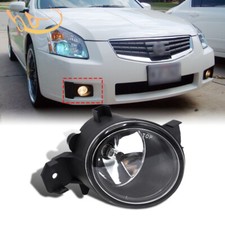 Fit 2007-2014 Nissan Maxima Front Bumper Clear Halogen Fog Light Lamp Right Side Fit 2007-2014 Nissan Maxima Front Bumper Clear Halogen Fog Light Lamp Right Side