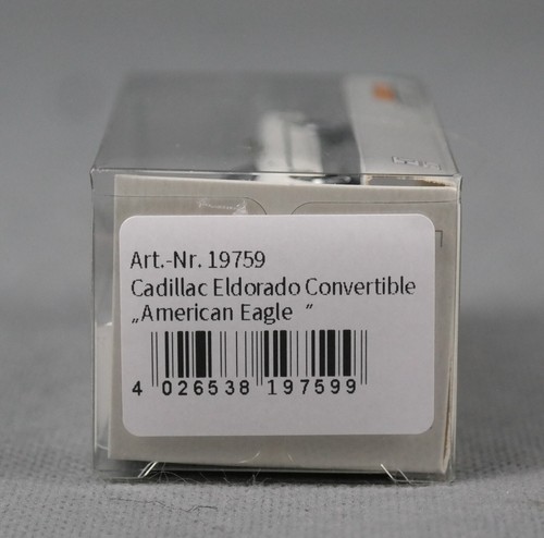 BREKINA 19759 H0,1:87 Cadillac Eldorado Convertible "American Eagle NEUHEIT 2025 - Bild 5 von 5