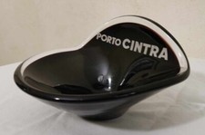 Ancien cendrier en verre teinté violet porto Cintra  