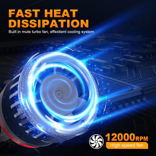 For 2016-2023 Toyota Tacoma 6000K Front LED Headlight Hi/Lo Beam+Fog Light Bulbs - Imagen 3 de 11