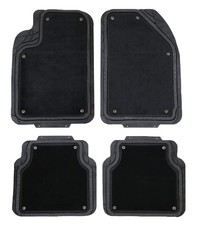 TAPPETINI AUTO UNIVERSALI IN PVC E MOQUETTE STACCABILE SAGOMABILE ANTISCIVOLO