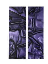 2 Pcs Of .250" Kirinite™ Purple Haze Knife Handle Blanks Scales 5.7" x 1.7"