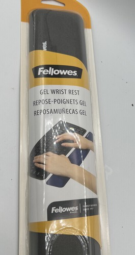 Fellowes Gel Wrist Support, Graphite, Durable Lycra® Covering Brand New - Picture 3 of 5