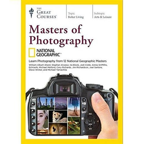 MASTERS OF PHOTOGRAPHY The Great Courses: National Geographic Book & DVD NEW - Bild 1 von 1