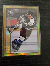 1998-99 O-Pee-Chee Chrome Refractor Daymond Langkow #72 Lightning