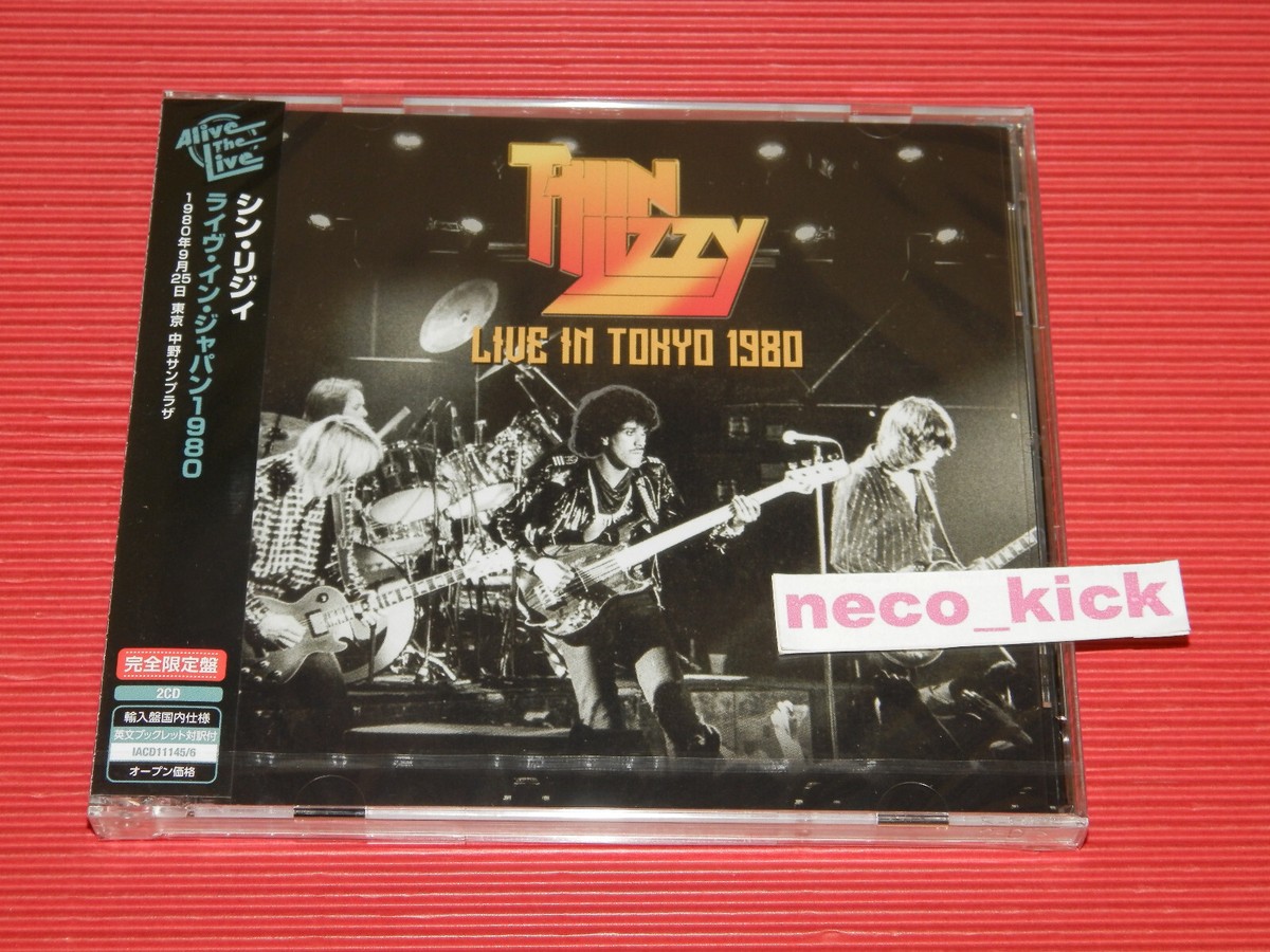 4BT THIN LIZZY LIVE IN TOKYO 1980 JAPAN 2 CD | eBay