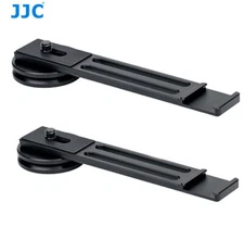 2 x  JJC HB-CB1 Cold Shoe Extension Bracket Vlogger Sony a6600 a6500 Microphone