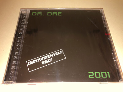 Dr Dre CD The Chronic 2001 Instrumentals Only version hits forgot