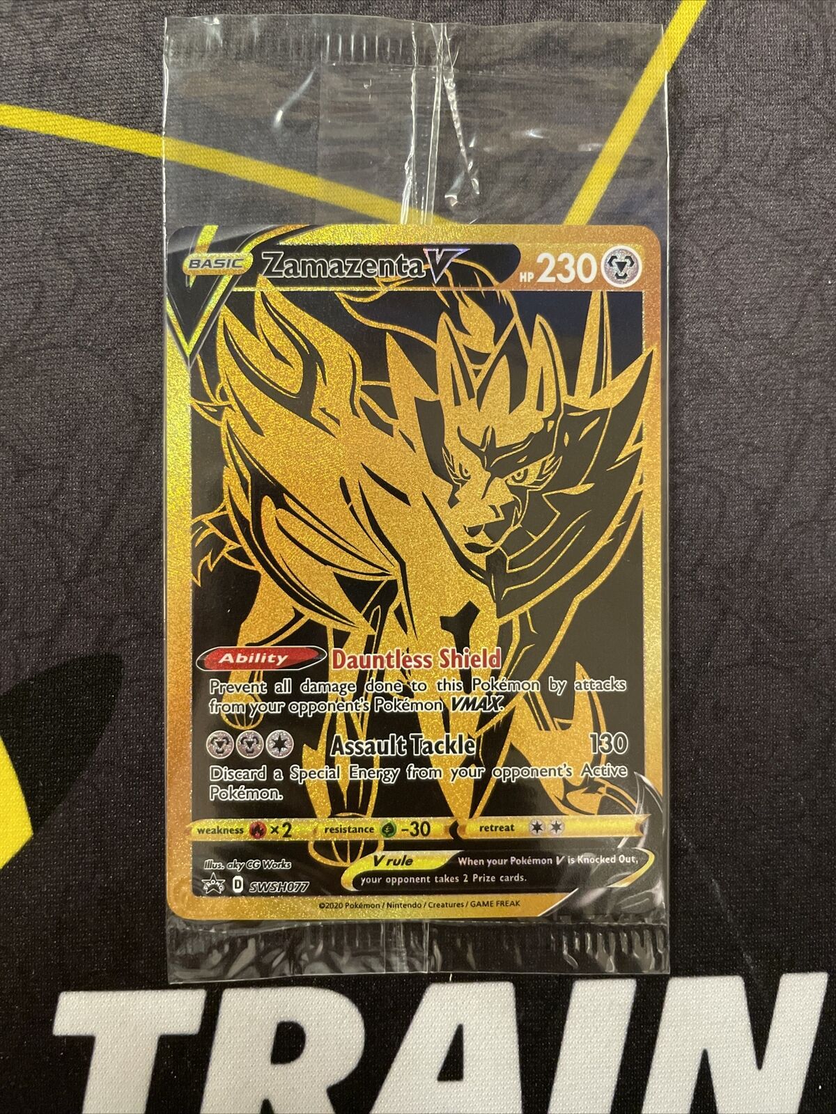 Pokemon Card Game TCG SJ Shiny Zamazenta V 030/028 Holo JAPANESE