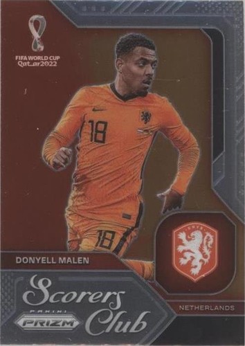 2022 Panini FIFA World Cup Sticker DONYELL MALEN ( NED 20 ) Red