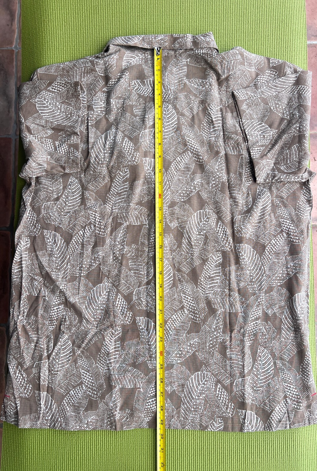 Columbia Men's Lakeside Trail SS Shirt Delta Rad Palms Print Size Large NWT thumbnail 10