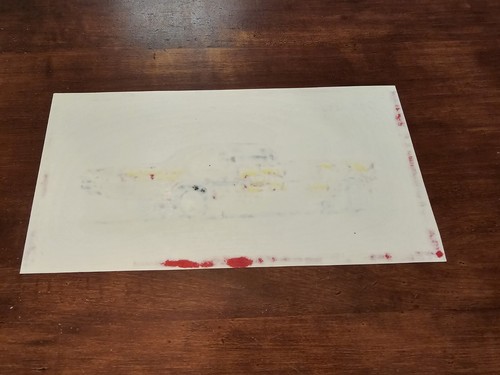 Don Gay's Pontiac GTO Infinity Drag Racing Original Art Tim Frederick Nostalgia - Picture 11 of 13