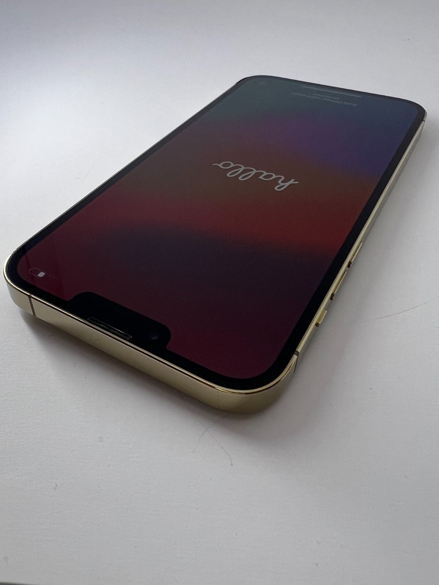 Apple iPhone 13 Pro Max - 128 GB - Gold (Unlocked) *READ