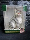 Limited Edition Siamese Collector Series Tiger Striped Shorthair Cat In Box
