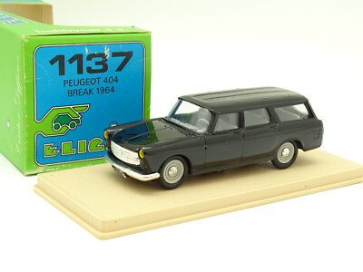 Eligor 1/43 - Peugeot 404 Kombi Schwarz 1964 1137