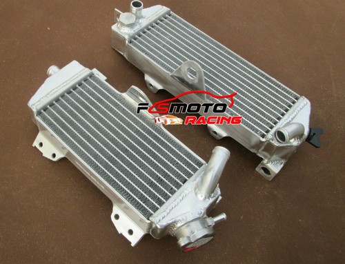 Aluminum radiator + BLUE hose for Kawasaki KDX200 KDX220 KDX220R 1995-2006 - Picture 7 of 11