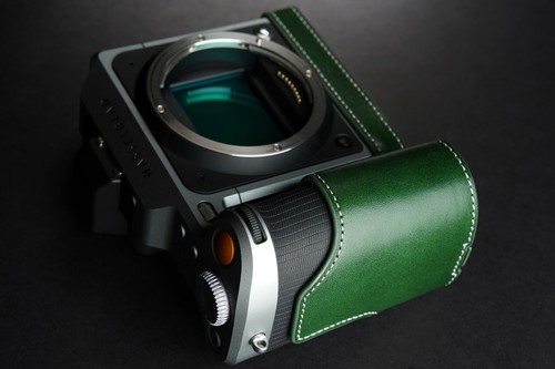 Funda protectora de cuero genuino con media cámara para Hasselblad X1D X1D II 50C - Imagen 33 de 48